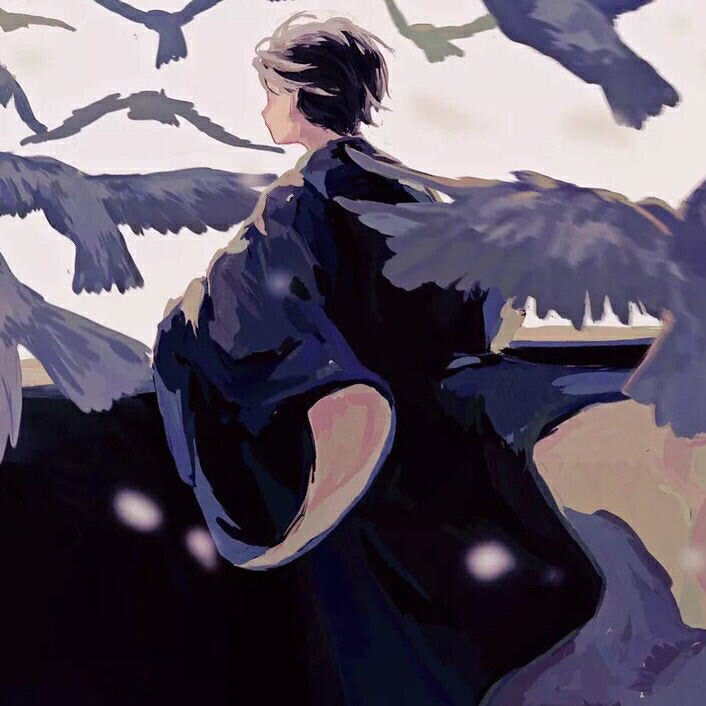 图片[25]-满屏冷淡风动漫男女头像-喜欢表情包分享—全网表情包