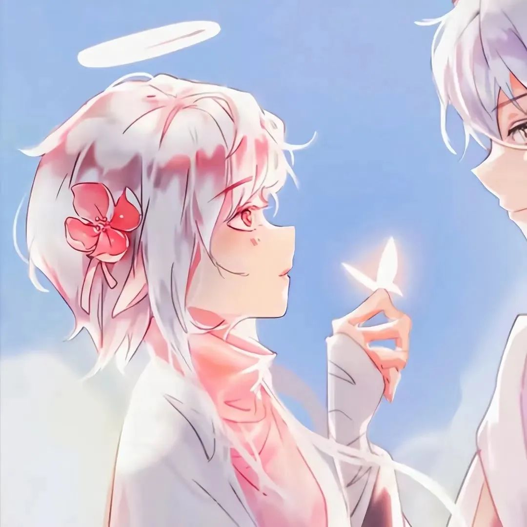 图片[19]-甜甜蜜蜜情侣头像-喜欢表情包分享—全网表情包