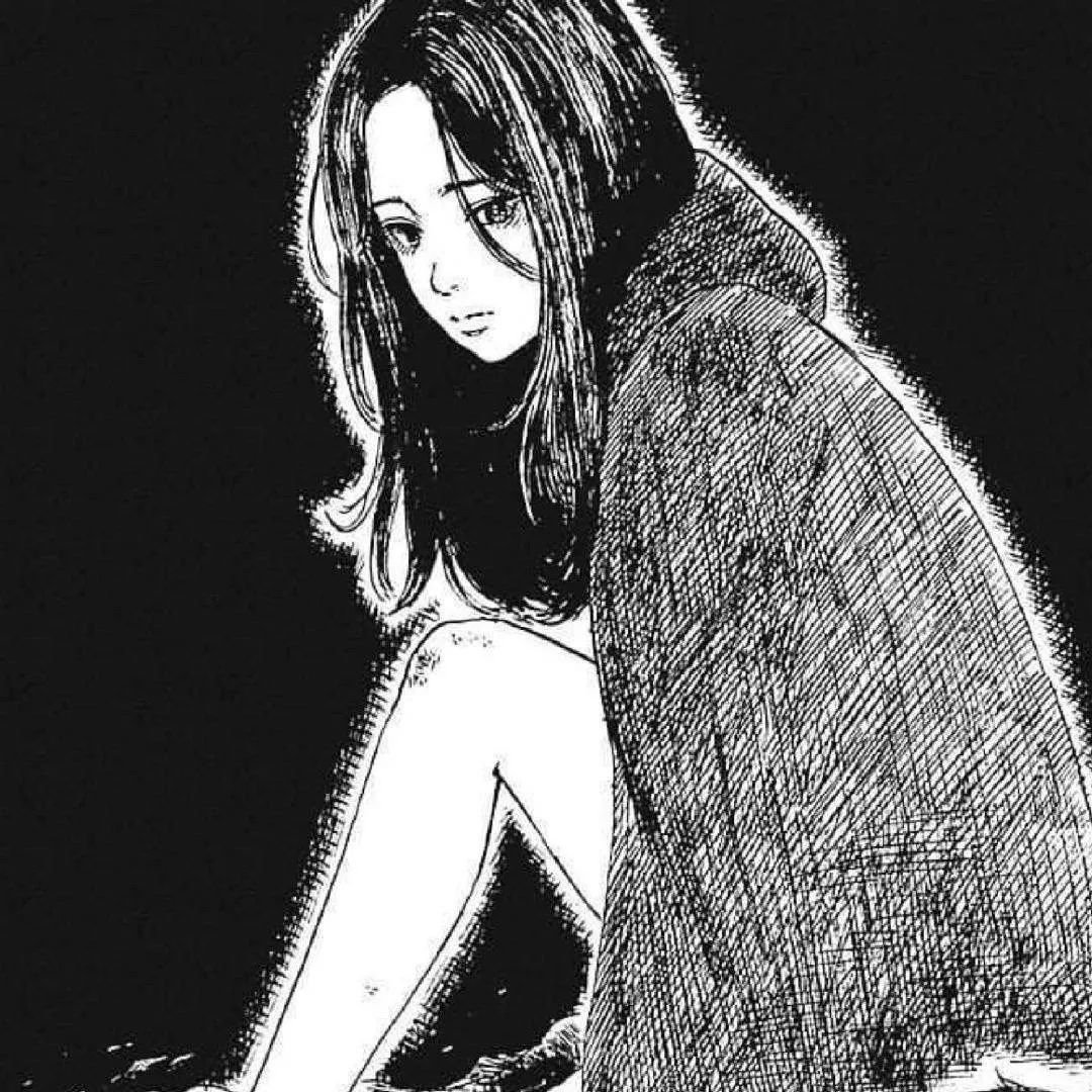 图片[65]-好看的黑白动漫女头像-喜欢表情包分享—全网表情包