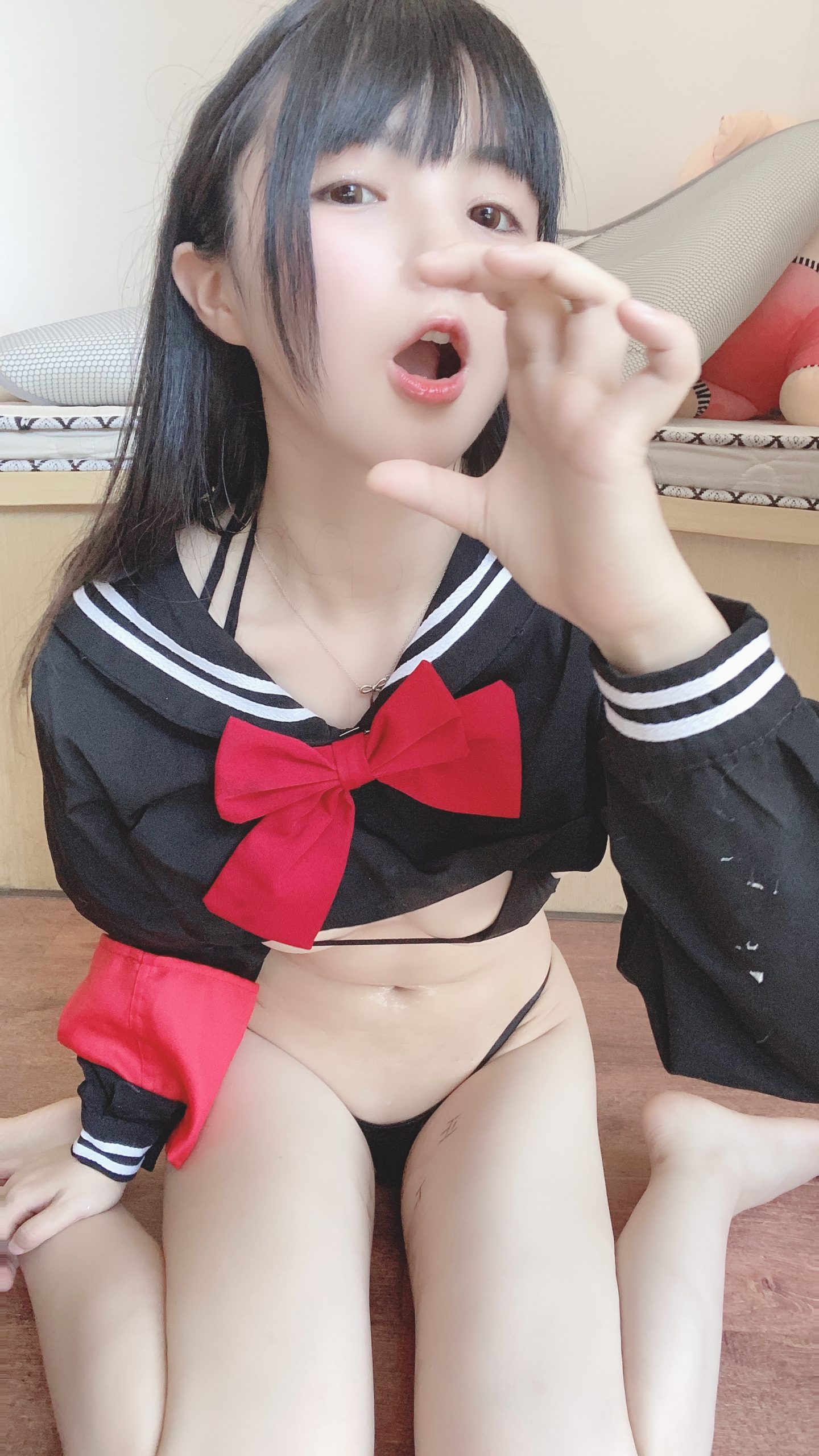 图片[8]-宁宁老婆✨黑色jk，Loli真好-喜欢表情包分享—全网表情包